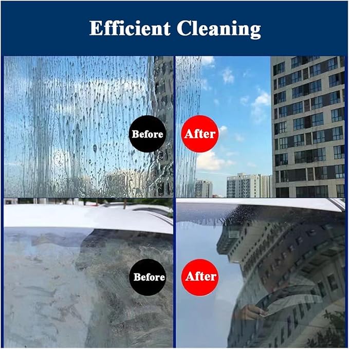 Window Cleaning Water Descaling Agent for Window Cleaner Robot Liquid Mirror Brightening Glass Descaling Spray Agent(3PCS)
