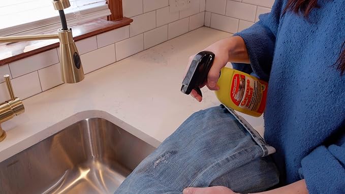 Degreaser and Laundry Stain Remover - Heavy Duty Kitchen Cleaner Spray/All Purpose Degreaser for Stove Top Oven Grill Car Soil &amp Cloth Stains (2 Pack) (524919)