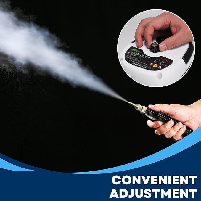 Handheld Pressurized Steam Cleaner 2500W 1000ml High Pressure Steam Cleaner Handheld Steamer Cleaning Machine for Kitchen Couch Floor and More