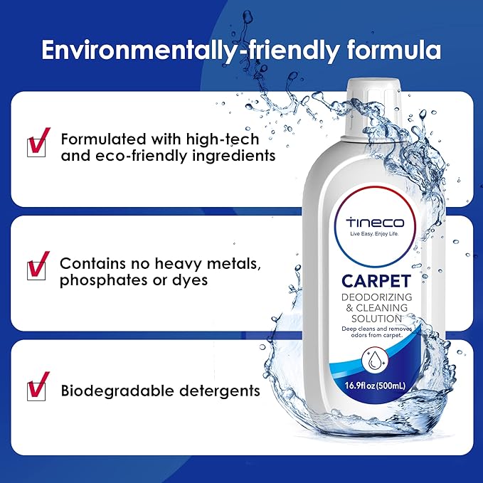 Tineco CARPET ONE Spot Cordless Upholstery Cleaner &amp Carpet Cleaning Solution 33.8 OZ