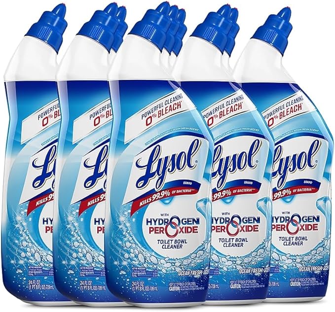 Lysol Toilet Bowl Cleaner Ocean Fresh 24 oz. 9/Carton
