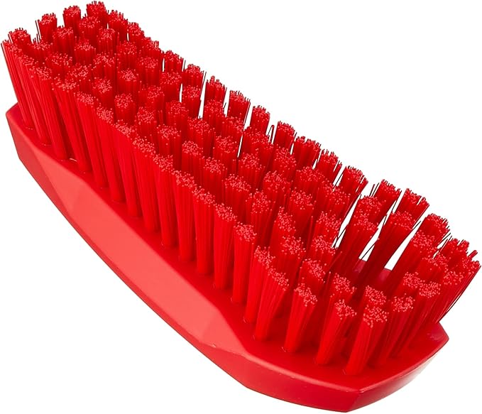 Vikan 38904 BrushScrubStiff8PP/PBTRed