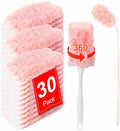 KeFanta Heavy Duty Duster Refills Kit for Swiffer Duster 4X Microfiber Multi Surface Dusters for Cleaning with 3 ft Extended Handle 1 Short Handle 30 Refills