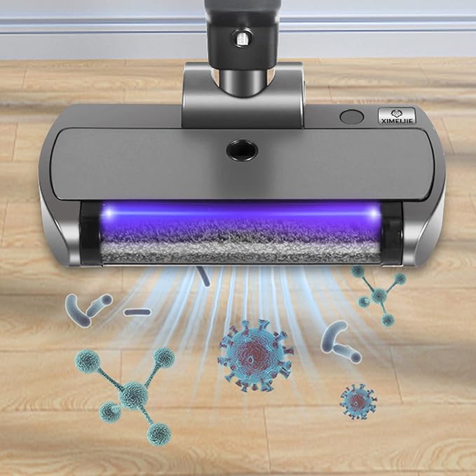 Wet Dry Vacuum Cleaner Cordless Floor Washer and Mop Quick Drying 4 in 1 Cleaners for Carpet and Hard Floors