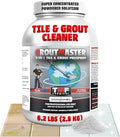 GroutMaster Tile &amp Grout Cleaner – Fast-Dissolving Powdered Solution for Deep Cleaning Concrete Stains Grease &amp Tough Stains Ideal for Residential &amp Commercial Use 6.5 lbs