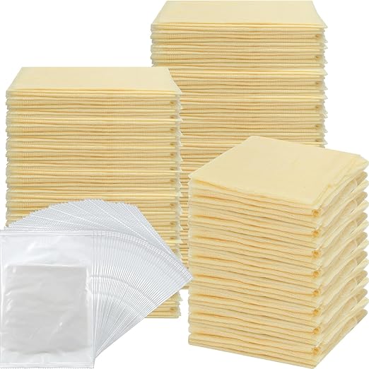 Eccliy 120 Pcs Tack Cloths Painters Tack Cloth Woodworking Removing Dust Rags for Metal Sanding Particles Automotive Painting WoodworkingCleans Surfaces