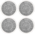 4 Pack Washable Microfiber Scrubbing Pads Fits S7000 S7001 S7000AMZ S7001TGT Scrubbing Steam Mop Replacement Parts NEW Compatible with Shark