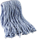 Cromo BWK No. 16. Cut-End Mop Head Standard Head Cotton &amp Synthetic Fiber Blue - 12 oz