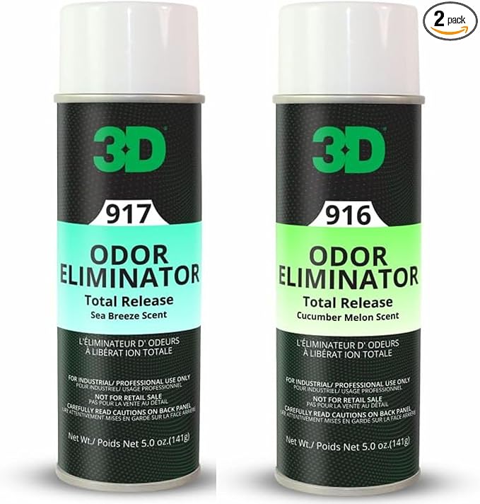 3D Odor Eliminator Fogger Duo – Cucumber Melon &amp Sea Breeze – Total Air Freshener &amp Odor Neutralizer