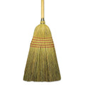 Boardwalk Corn/Fiber Brooms Corn/Yucca Bristles 53.5 Overall Length Natural 6/Carton