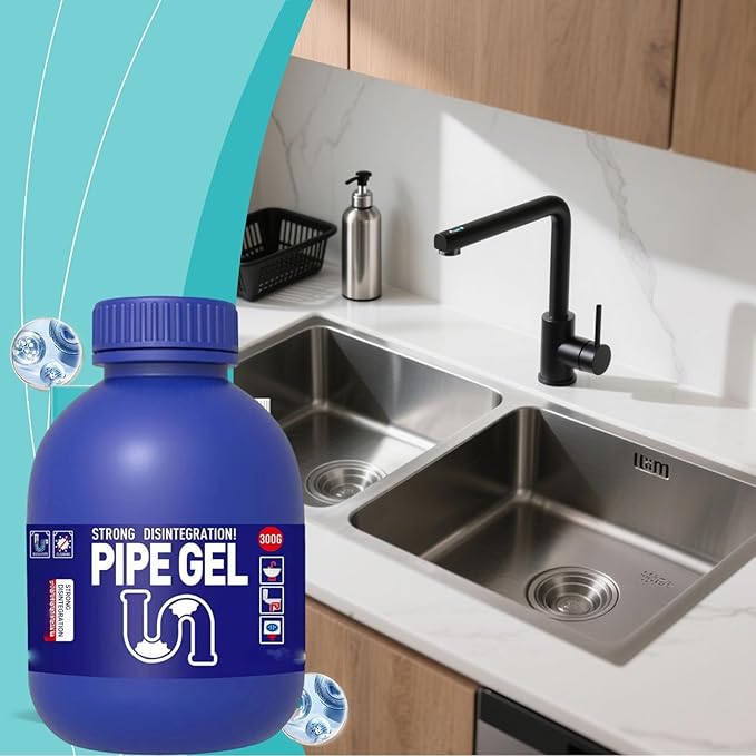 Pipe Drain CleanerLiquido Para Destapar TuberiasExtra Strength Drain Clog Remover Liquid CloggedFor DredgingFor KitchenBathroomShower CleanerOpener Kit