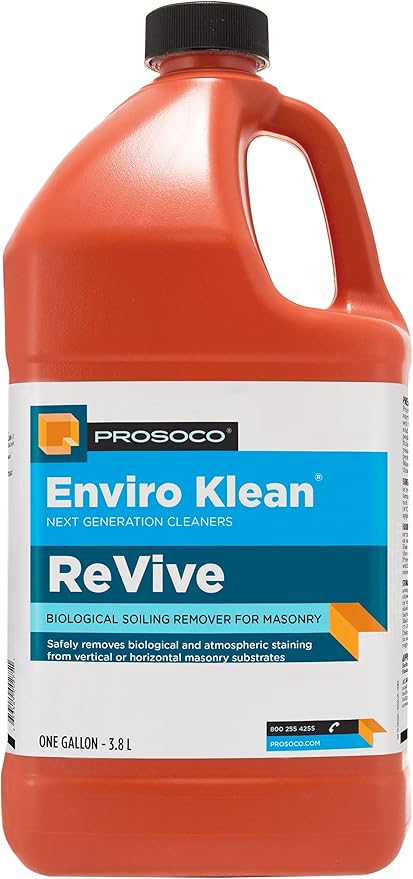 Prosoco ReVive - Headstone Gravestone and Monument Cleaner - Trusted by Professionals - (1-Gallon)