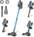 Cordless Vacuum Cleaner8-in-1 Lightweight Stick Vacuum with Powerful SuctionSelf-Standing40 Mins Max RuntimeRechargeable Vacuum Cleaners for HomeHardwood FloorCarpetPet Hair (Charcoal)