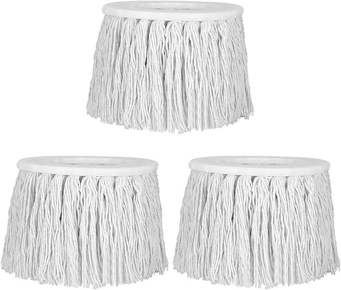 Mop Head Replacement Spin Mop Compatible Household Cleaning Tools Commercial Mop Head(B)