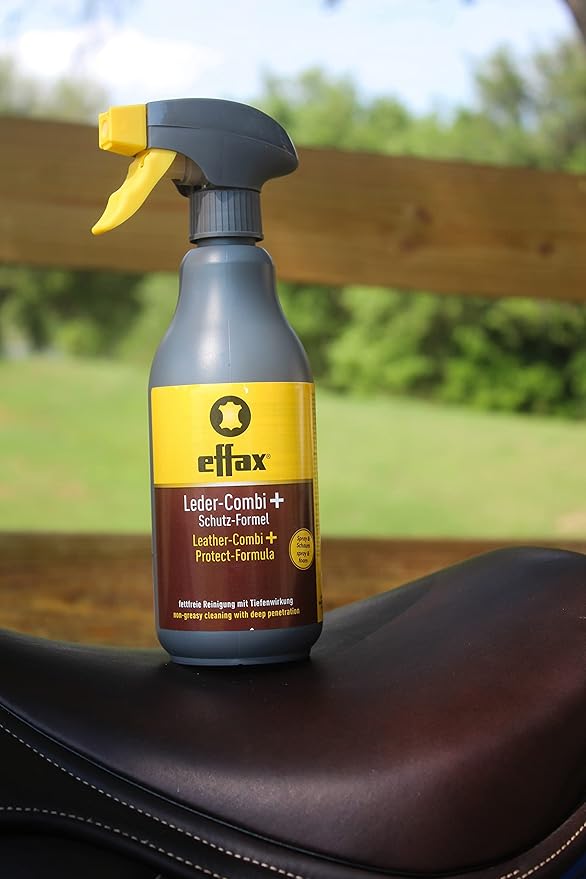 Effax Leather Cleaner Supplies Leather Cleaner Tack Cleaner Tack Care (Leather Combi + Protect Formula Spray)