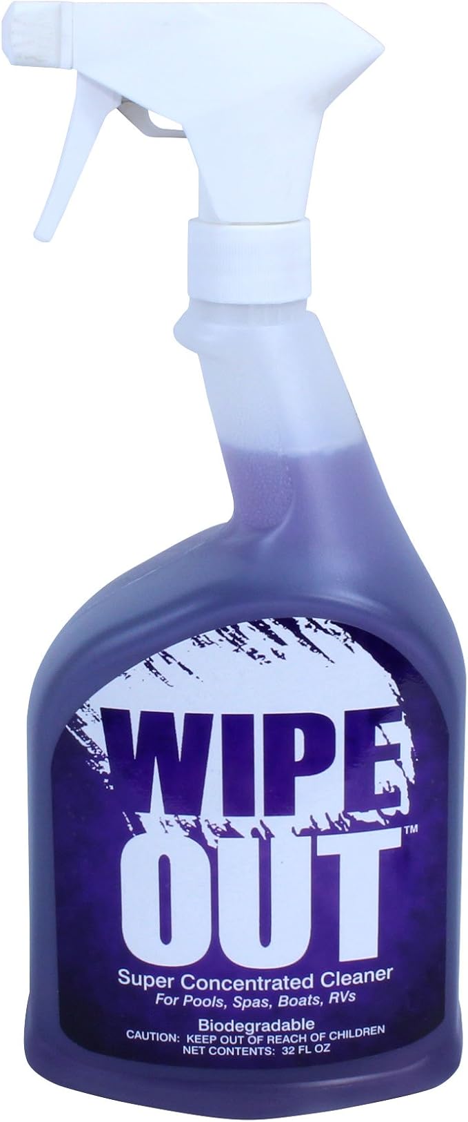 Wipeout Wipe Out 6012 All Purpose Surface Cleaner for Swimming Pools 1-Quart