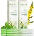 Herbal Diffuser Pen Lung Cleanse Diffuser with Mullein Thyme &amp Mint for Better Breathing All Natural Swap - 600 Uses 6 Diffusers 2 Packs