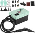 2500W Steam Cleaner - Adjustable 6-Level Steam Control 15s Fast Heat 1.6QT Water Tank Portable High-Pressure Steamer