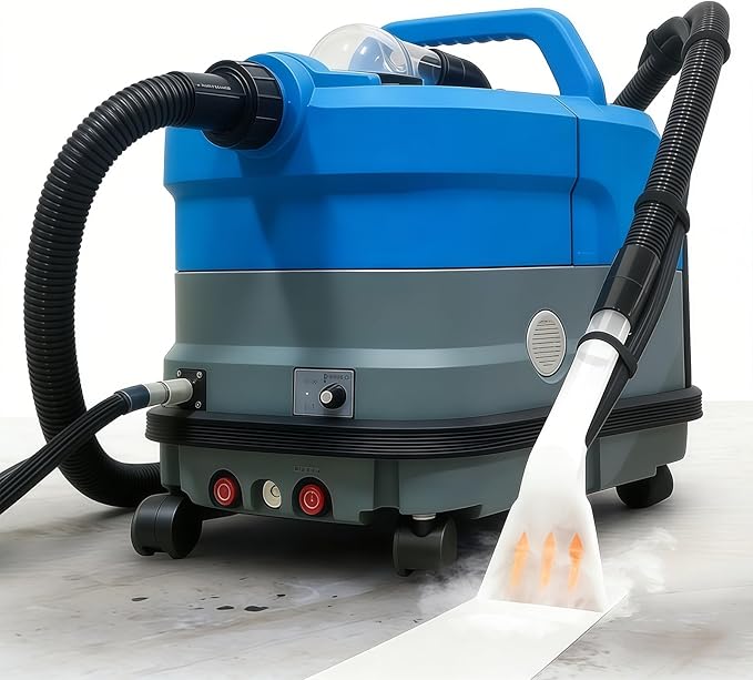 BANGBANGJI 2500W Heated Carpet Extractor Bundle with 7.5L Clean &amp 12L Removable Dirty Water Tanks with Spray Extract &amp Suction Deep Clean for Carpet Couch Car Seats Stairs