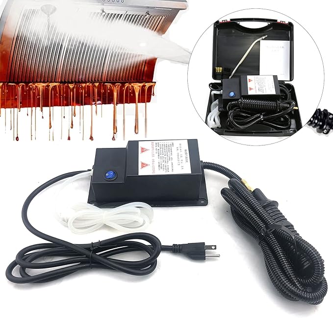 TFCFL 110V Portable Steam Cleaner 1700W Tankless Handheld Steam Cleaner for Home Use High Pressure Steam Cleaner Chemical Free Continuous Steam with External Water Source