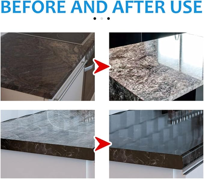 Mdcozyfun Stone Stain RemoverGranite Countertop CleanerStone Crystal Plating Agent All Purpose Stone Cleaner and Polis for Marble Granite Quartz and More /838
