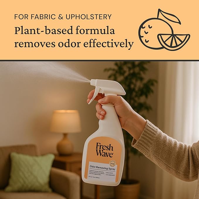Orange Home Odor Solutions Bundle 2-Pack 15 oz. Gel &amp 24 fl. oz. Spray