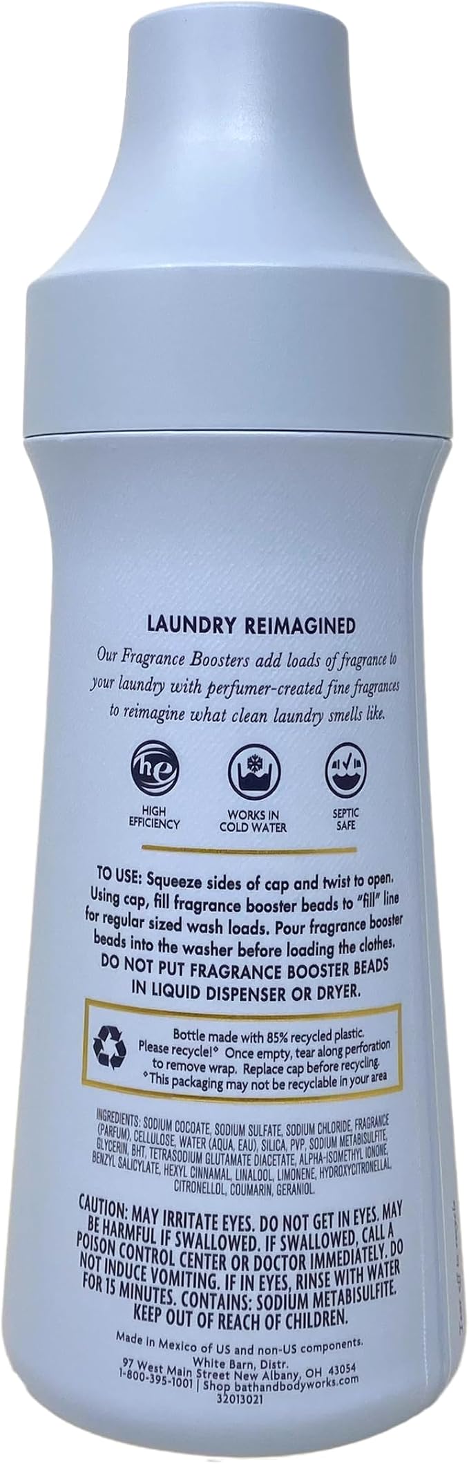 Bath &amp Body Works Sundrenched Linen 2 Pack Fabric Care Fragrance Booster Set with a Natural Oats Bar Soap
