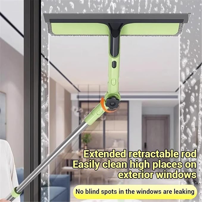 Extendable Double-Sided Window High Window Cleaning All-Purpose Cleaning Tools for Glass Walls and Floors ﻿