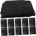 25pcs Thickened Hdpe Garbage Bags Large Capacity Bathroom Trash Bags Leakproof Tear-resistant Kitchen Waste Liners for Home and Office Use