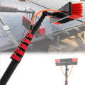 Multi Purpose Water Spray Brus Telescopic Rod Cleaning Brush Water Fed Telescopic Brush Window Cleaning Brush Equipment High-Altitude Cleaning Window Cleaning Brush