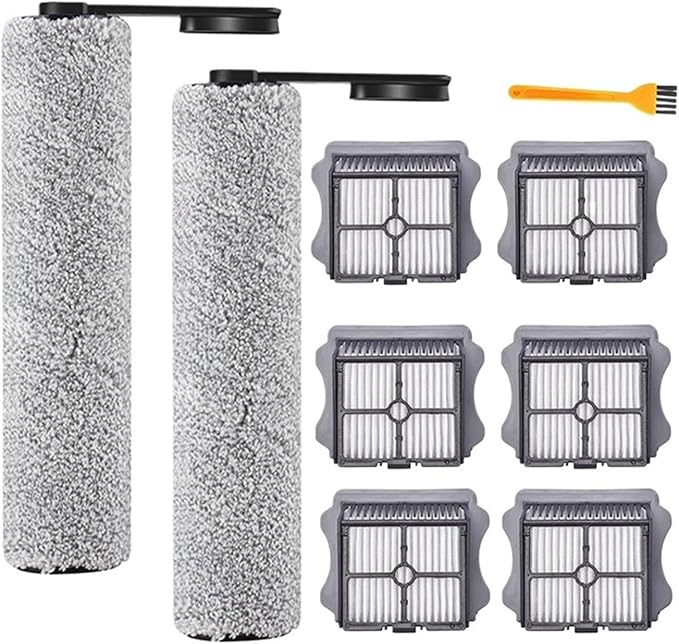 Brush RollerHEPA Filter Accessories Compatible for Tineco Floor ONE S5 Floor/One S5 ProCordless Wet Dry Vacuum Cleaner Replacement Accessories(A)