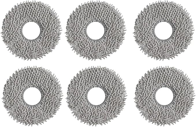 Compatible For Ecovacs Compatible For Deebot X5 MAX Mop Cloths Parts Compatible For Ecovacs X5 Pro Ultra Robot Vacuum Cleaner(16PCS)