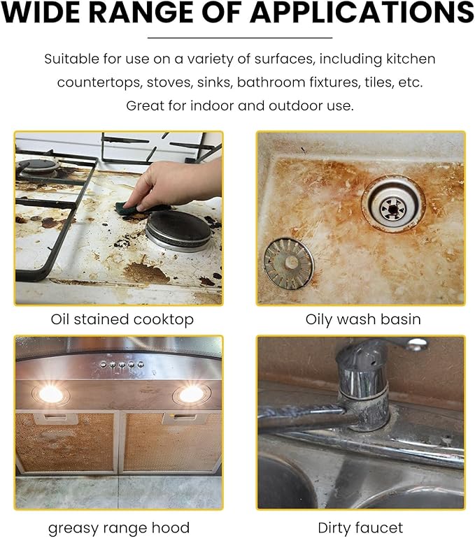 Multi-Surface Cleaning Cream - Effective For Kitchen Grease Sink Stains Household Surfaces Easy To Use(2PCS)