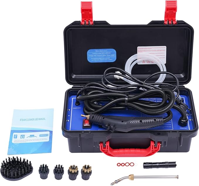 Portable Steam Cleaner High Pressure Steam Cleaning Machine 1700w Steam Cleaner Handheld Widely Used In Household Industry Automobile