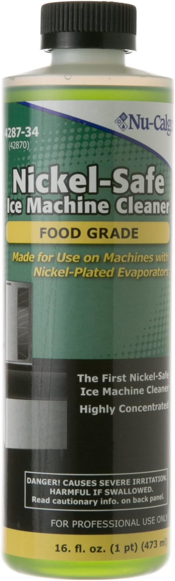 Nu-Calgon 4287-34 Nickel Safe Ice Machine Cleaner-16 fl. oz