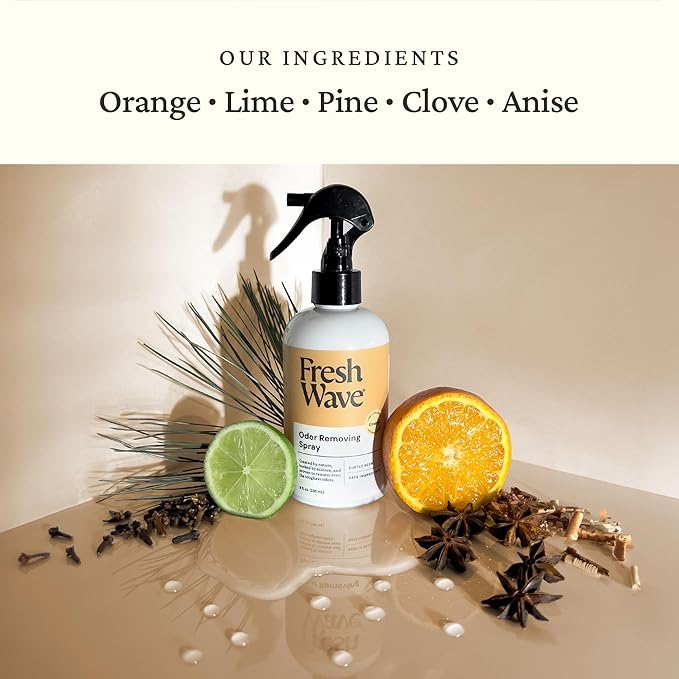 Fresh Wave 4-Pack Scent Odor Eliminator Spray &amp Air Freshener 8 fl. oz.