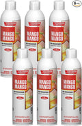 Champion Sprayon Water-Based Air Freshener Spray 14 oz Odor Control Room Freshener Mango (6 Pack)