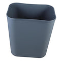 PRETYZOOM Compact Trash Bin Waste Basket for Kitchen Bathroom and Hotel Use Simple Japanese Design No Lid for Household Recycling and Garbage Disposal