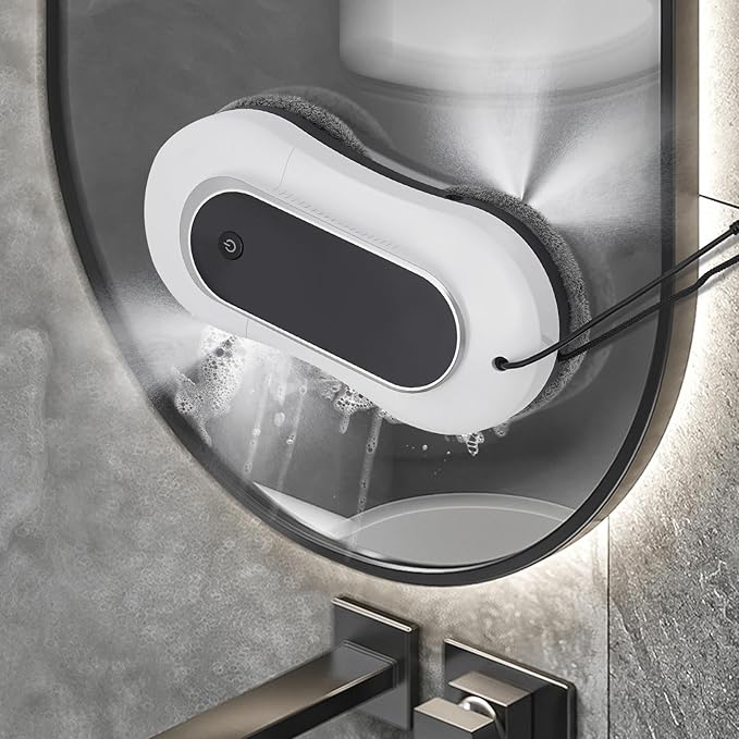 Window Cleaner Robot Smart Glass Cleaning Robot with Automatic Water Spray for Windows Mirrors Glass Doors Window Glass Tiles