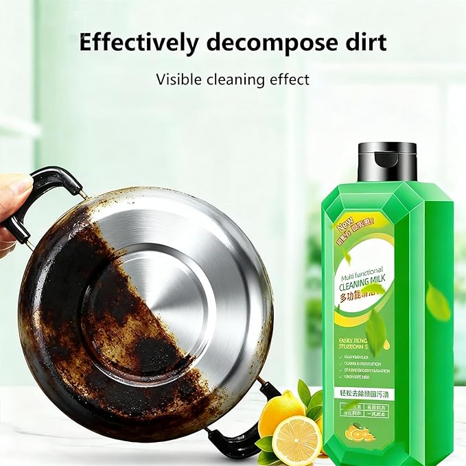 Cleaning Milk House Cleaner Powerful Multifunctional Cleaner Multi Functional Effective Cleaning Milk for Household Kitchen to Heavy Oil Stains (2)
