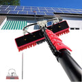 Water Fed Pole Kit Window Cleaning Kit with Extension Pole 3.6-10.8M Window Cleaning PoleTall Window Glass Cleaning Poles Telescopic Water Fed Brush Window Washer Wand Washing Tool3.6m（12FT）