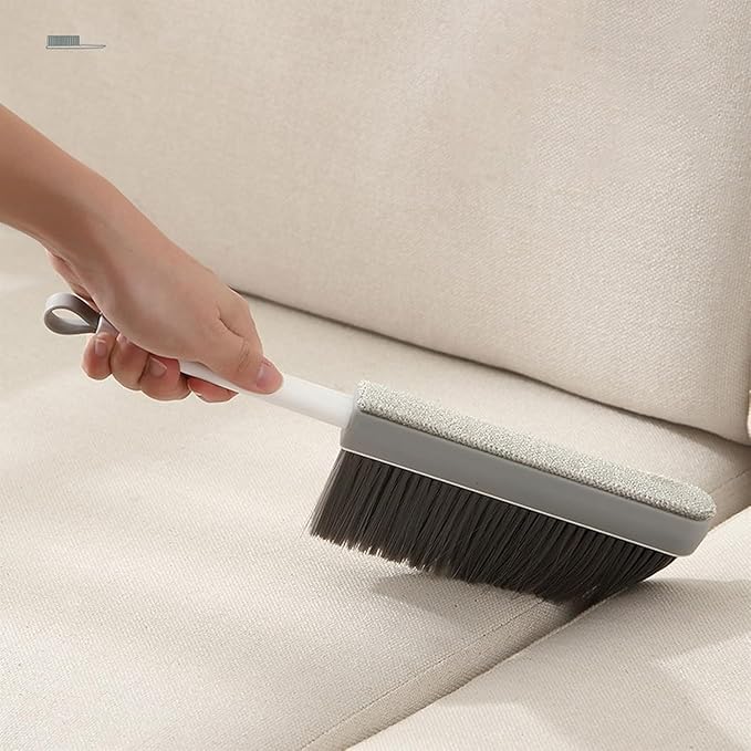 Whisk Broom Hand Held Bench Brush Multi-Functional Double-Sided Bristles Drafting Handle Hand Broom Easy to Carry