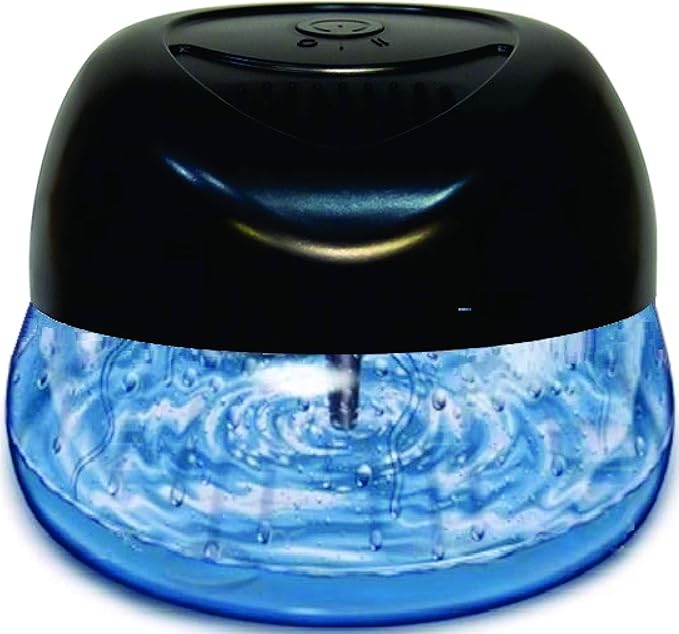 Bluonics Fresh Aire Water Air Washer Air Revitalizer &amp Freshener with Night Light 7 LED Changing Colors &amp White Noise