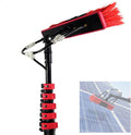 Water Fed Pole Brush Kit Solar Panel Window Cleaner Brush and Pole Kit Extendable Window Outdoor Glass Solar Panel Aerosol Washing Machine Washing Equipment (Size:12FT)