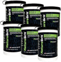 NatureGrit Hand &amp Surface Wipes: Mechanic Cleaning &amp Degreaser Sheets Grime Removal Hand Cleaner Towels for Mechanics Workshop Use (Box of 6 canisters 72ct/canister)