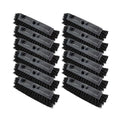 SPARTA Multi-Level Tile Scrub Brush 12 Wide Brush Head Heavy-Duty Tile Cleaning Brush with End Bristles for Commercial Tiles Tubs and Floor Plastic 12 Inches Black (Pack of 12)