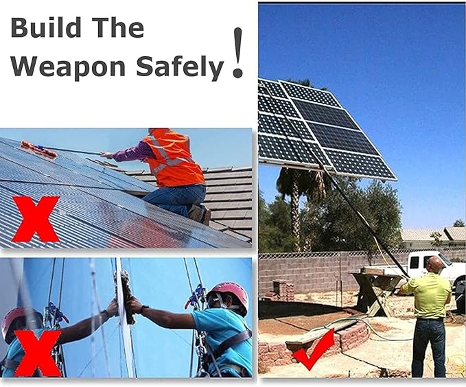 water fed pole kit window cleaning brush outdoor Window Cleaning Pole Kit Water Fed Telescopic Brush Extendable Cleaner Conservatory Roof Cleaning Photovoltaic And Solar Panels (Size : 12FT/3.6M)