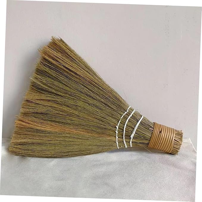2pcs Cleaning Broom Brush for Scrubbing Dust Mop for Hardwood Floors Desktop Dust Broom Handmade Home Cleaning Tool