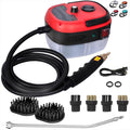 2500W Handheld Steam Cleaner Pressurized Steamer for Cleaning1000ml Portable Steam Cleaning for Home UseSteam Cleaning Machine Portable Car Steamer W/Brush Heads (Steam-Rd3)