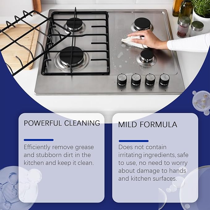 Deep Cleaning Mist Lemon Zest 200ml Fast-Acting Kitchen and Bath Cleaner 3X Cleaning Power